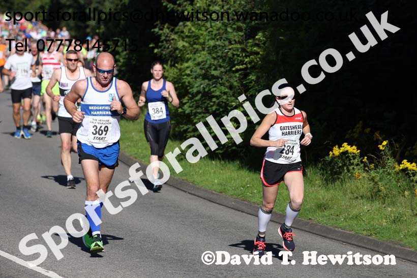Hexham Half Marathon, Northumberland. Photo: David T. Hewitson/Sports for All Pics